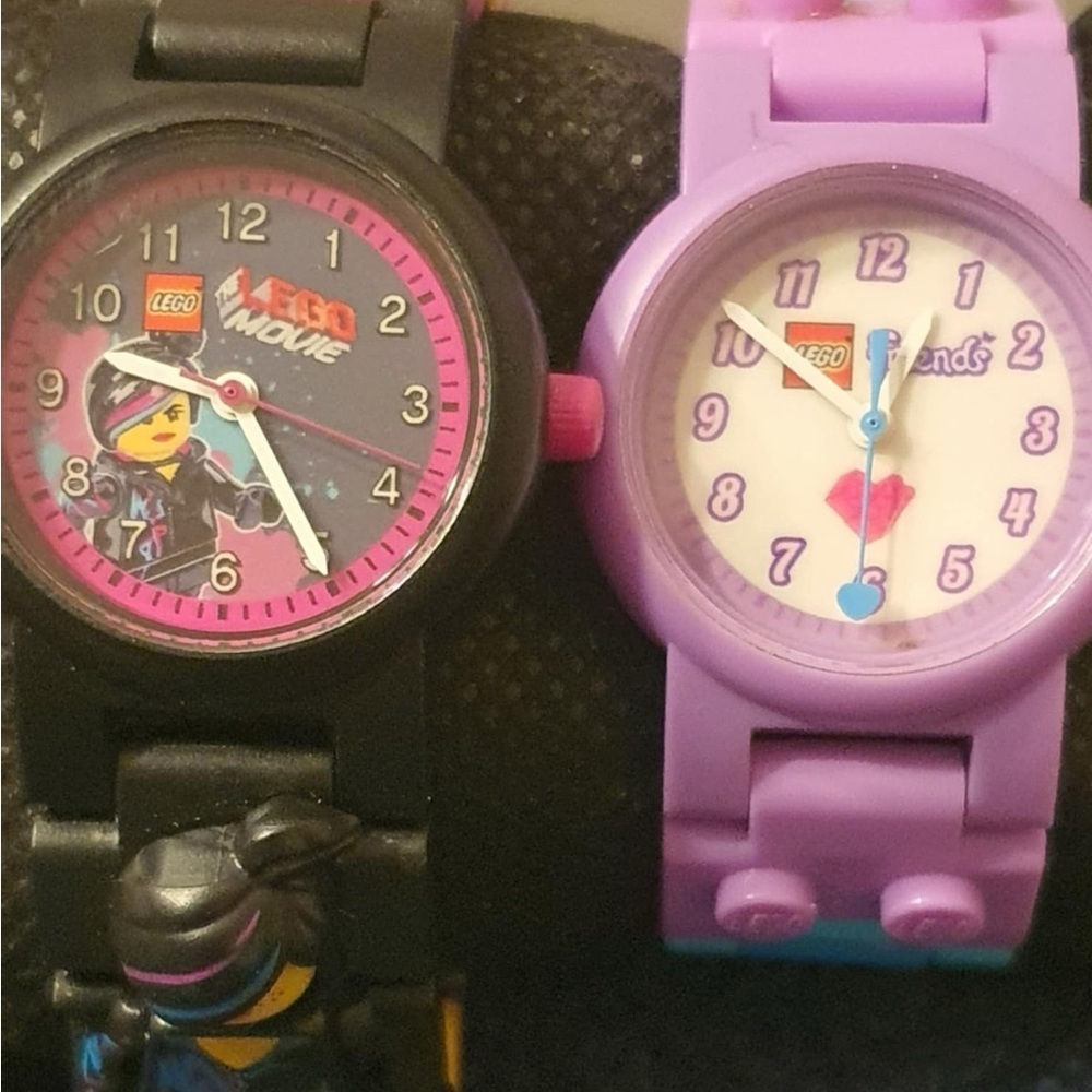 LEGO Kids' Black and Purple Watches